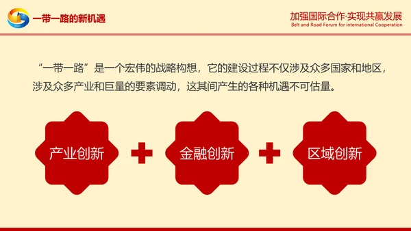 一带一路高峰论坛一带一路介绍PPT模板