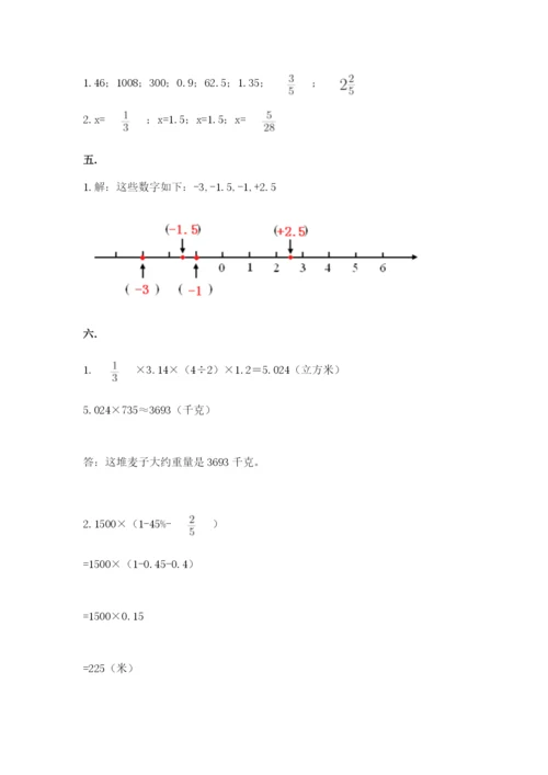 济南市外国语学校小升初数学试卷（各地真题）.docx