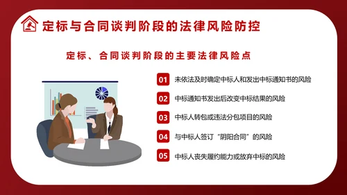 违反招标投标法规法律责任知识科普PPT模版