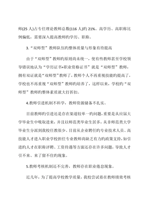 学校师资队伍建设规划.docx