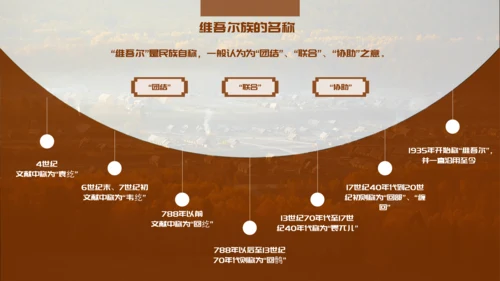 少数民族民俗文化之维吾尔族知识PPT模板