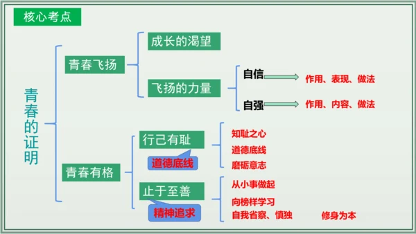 《讲·记·练高效复习》 第一单元 青春时光 七年级道德与法治下册 课件(共24张PPT)