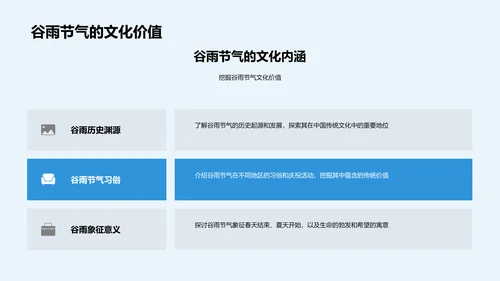 谷雨节气传媒策略PPT模板