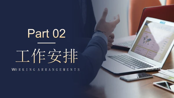 精品人士人力资源部年中工作总结工作计划PPT模板