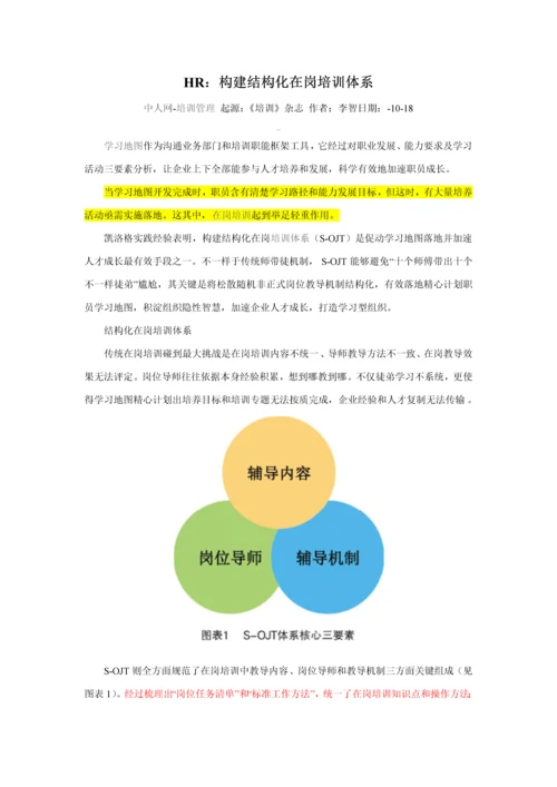 构建结构化在岗培训综合体系.docx