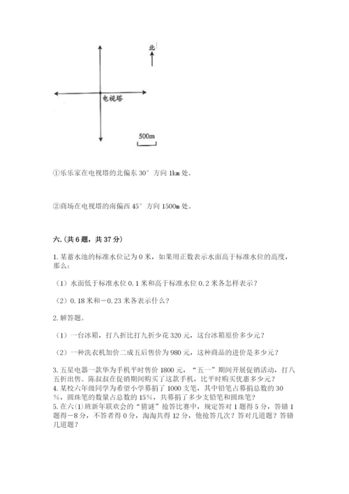 最新苏教版小升初数学模拟试卷及参考答案（轻巧夺冠）.docx