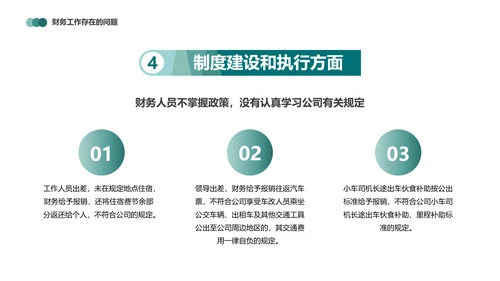 财务报表，财务年终总结PPT模板