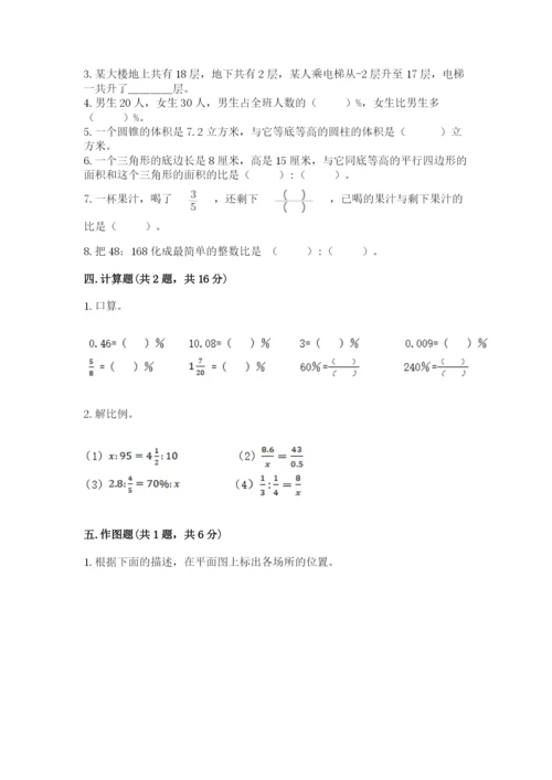 北京版小学六年级下册数学期末综合素养测试卷及答案【考点梳理】.docx