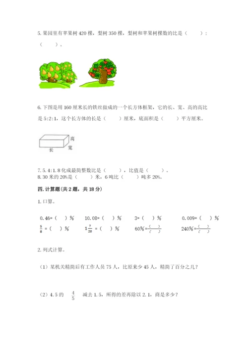 小学六年级下册数学期末卷【考点精练】.docx