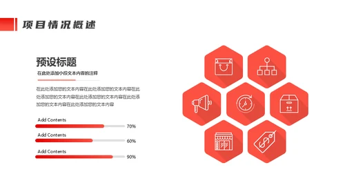 商务风项目融资招商计划书通用PPT模板