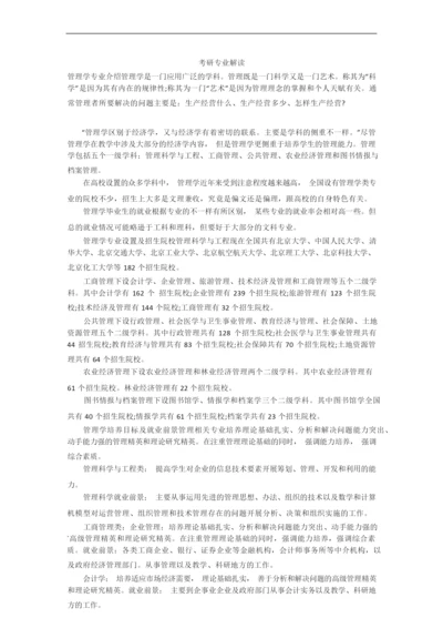 考研专业解读.docx