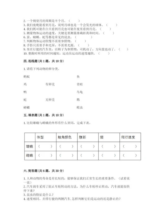 教科版小学科学三年级下册期末测试卷附答案【培优a卷】.docx
