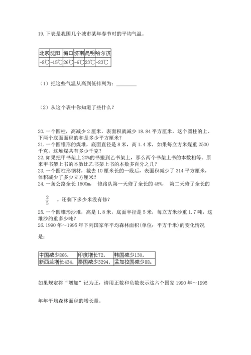 六年级小升初数学应用题50道必考.docx