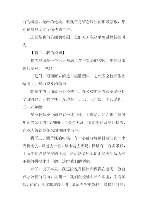 介绍我的校园作文400字.docx