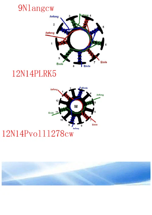 航模全系列无刷电机绕线方法详解