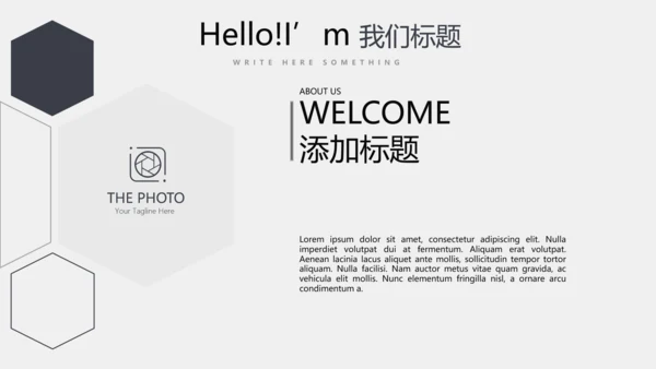 灰色公司产品介绍宣传通用PPT动态模板