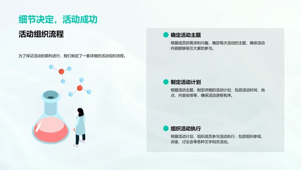 文学社创立会报告PPT模板