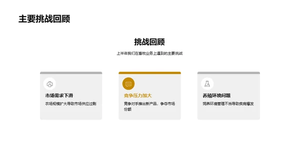 畜牧业务盘点