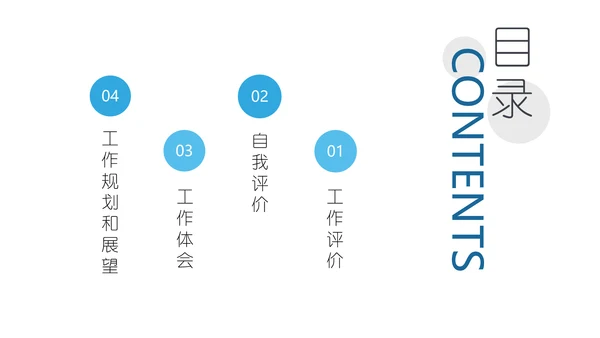 数码科技述职报告通用PPT模板