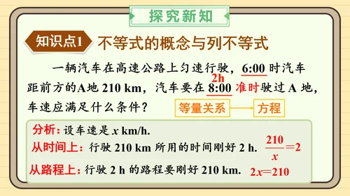 11.1.1 不等式及其解集 课件（共25张PPT）2024-2025学年度人教版数学七年级下册