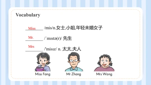 Unit 1 Hello I‘m monkey Lesson 3 - Lesson 4 课件(共44