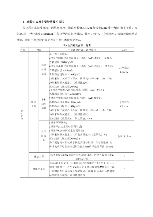 蒲城县长乐街西段道路建设项目环评报告公示