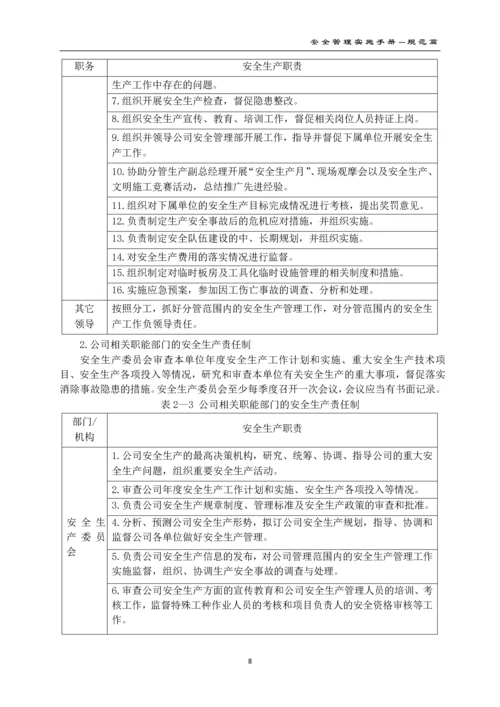 建设有限公司安全管理实施手册(2016版).docx