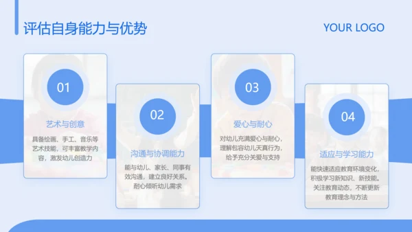 蓝色简约风大学生职业发展规划PPT