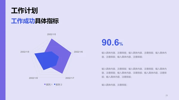 紫色运营策划工作计划企业复工PPT
