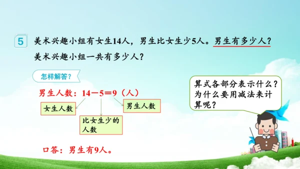 第二单元_第09课时_解决问题（教学课件）-二年级数学上册人教版(共25张PPT)