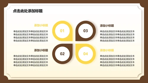 黄色中国风西安旅游攻略PPT模板