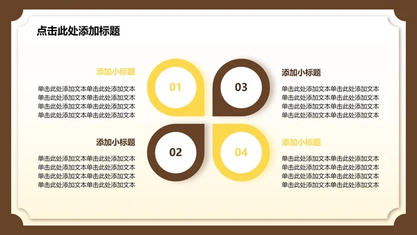 黄色中国风西安旅游攻略PPT模板
