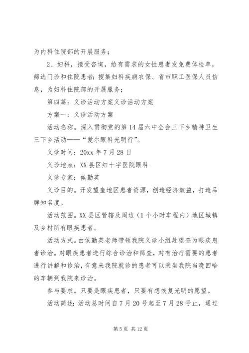 联合义诊活动方案.docx