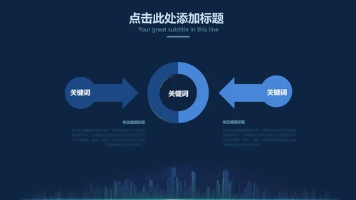 未来科技项目计划书通用PPT模板