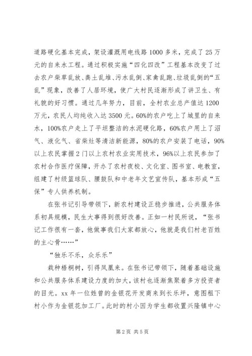 村党支部书记先进事迹材料 (12).docx