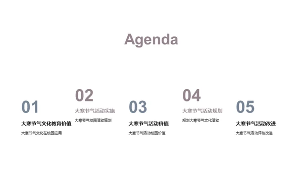大寒节气与校园文化