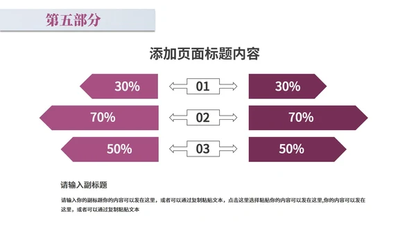 紫色小清新毕业论文答辩PPT模板