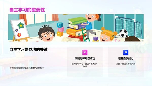 初中学业生存指南PPT模板