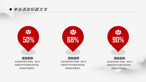 大气中国风党政党委党支部工作报告PPT