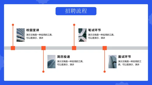 活力风校园招聘企业宣传通用PPT模板