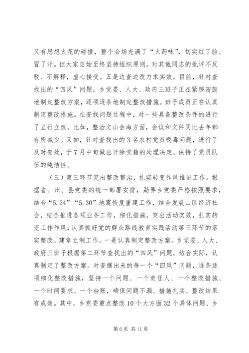 党的群众路线教育实践活动工作总结_2.docx