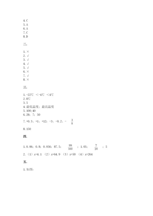 浙江省【小升初】2023年小升初数学试卷含答案【b卷】.docx
