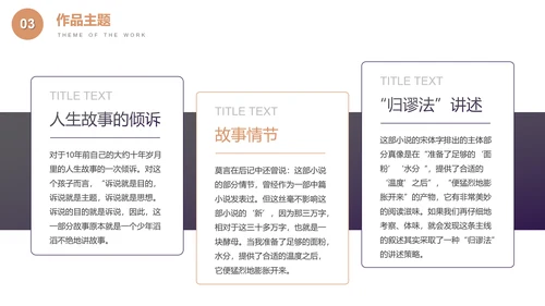 四十一炮莫言小说读书分享PPT