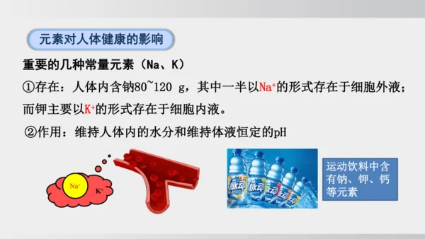 课题1 化学与人体健康 课件(共43张PPT)2024-2025学年人教版九年级化学下册