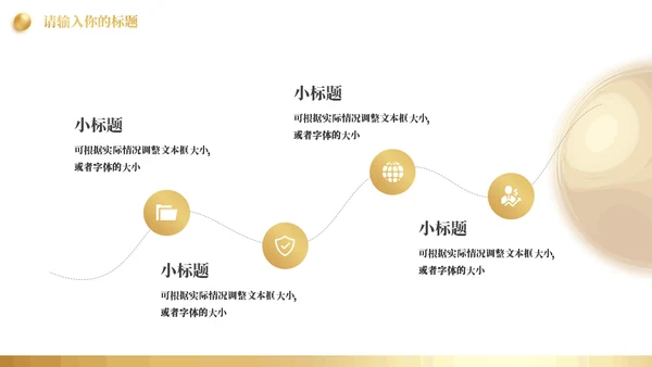 金色舞台商业项目营销策划书通用PPT模板