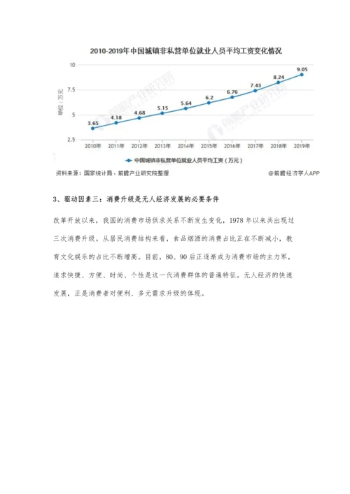 中国无人经济行业发展现状分析-五大利好因素推动行业发展迅速.docx