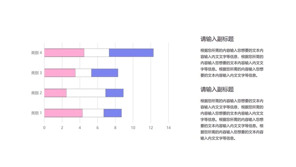 蓝色简约风创意总结汇报PPT模板