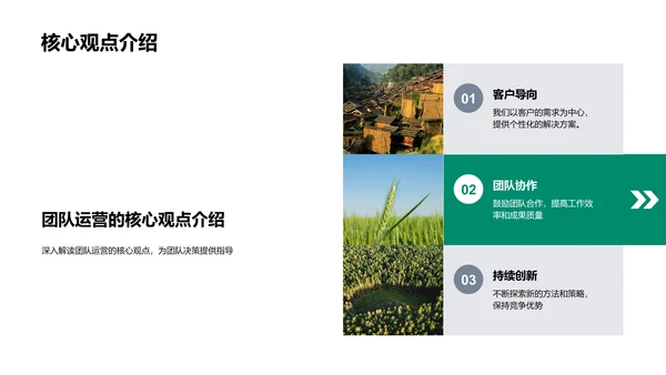 农产品销售总结PPT模板