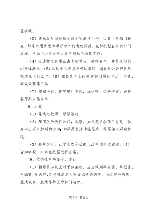 苇子小学研学旅行安全预案 (4).docx