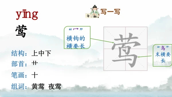 18 古诗三首（江南春） 第二课时   课件